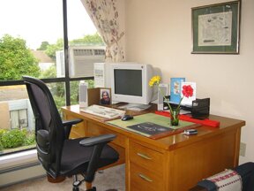 My Dad's desk reassembled.